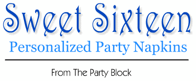 Sweet Sixteen Napkins